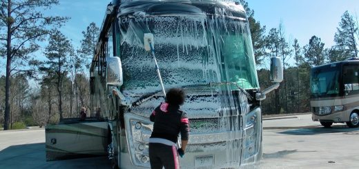 I thought it was about time to let someone else wash my RV